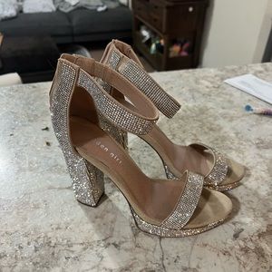 Sparkle overload high heels